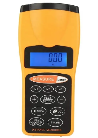 Telemetru electronic profesional cu Laser Andowl Q C3007 portocaliu